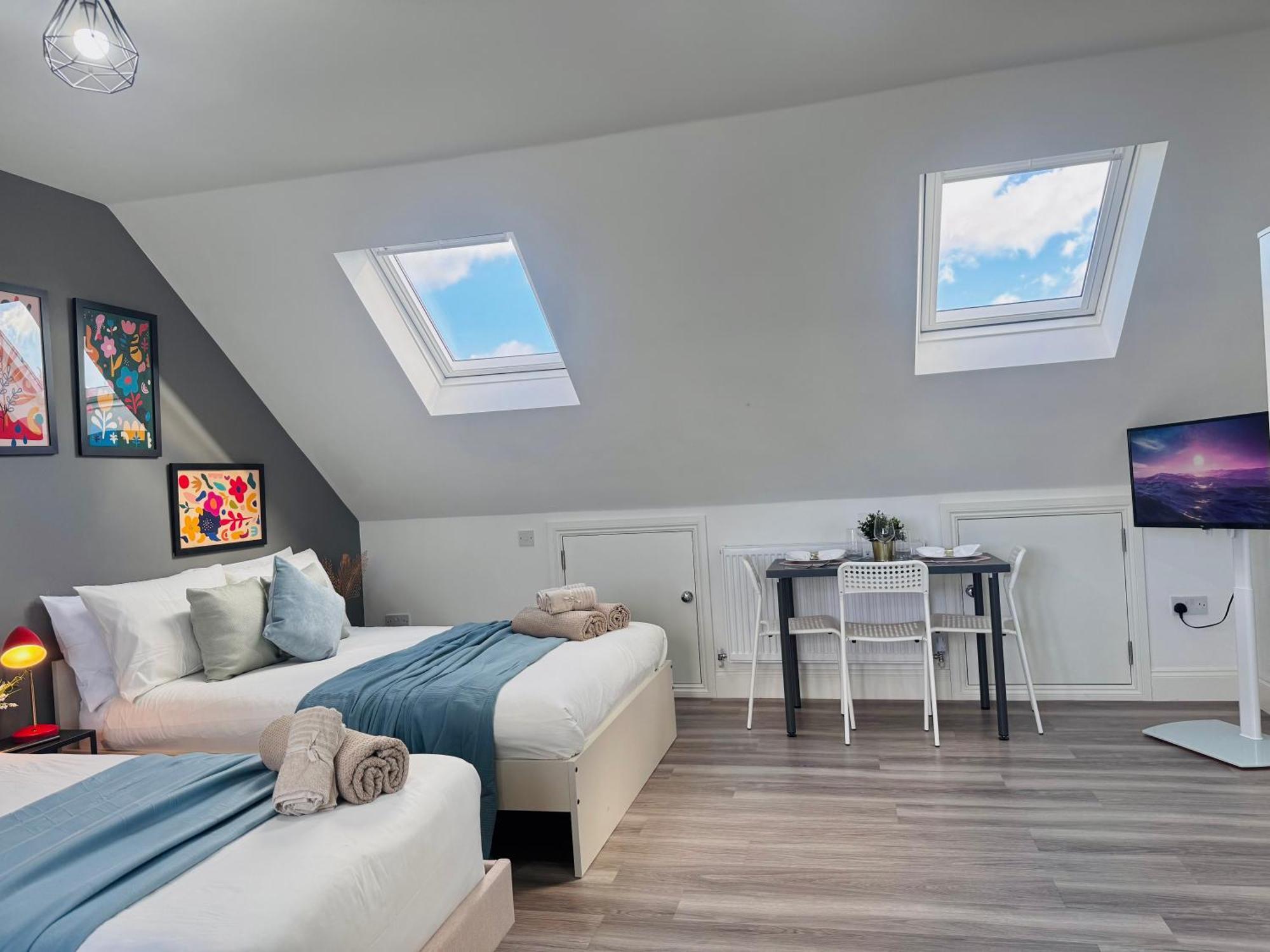 Bright Studio Loft 30Min To Central ลอนดอน ภายนอก รูปภาพ