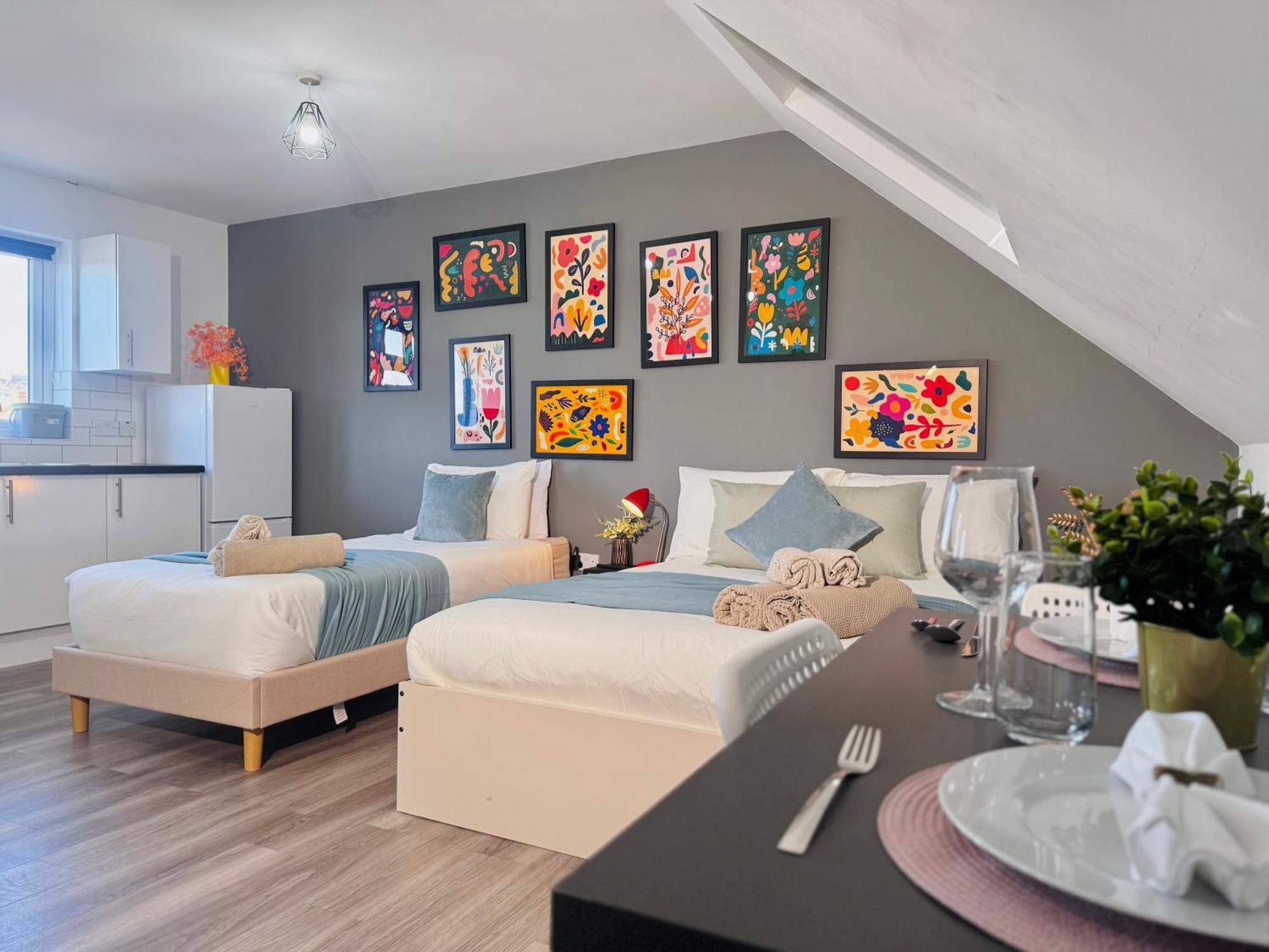 Bright Studio Loft 30Min To Central ลอนดอน ภายนอก รูปภาพ